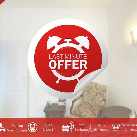 Corolle Duplex Aux Portes De Paris Apartman